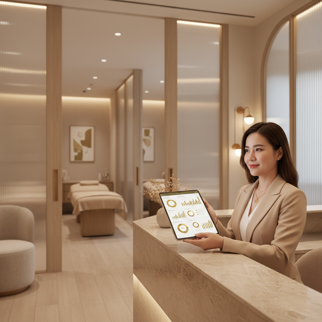 Phần mềm quản lý chuỗi spa: Đồng bộ khách hàng, doanh thu và kho đa chi nhánh