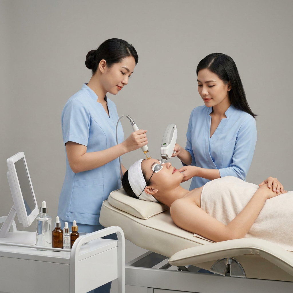 Liệu Pháp Điều Trị Sắc Tố, Sáng Da