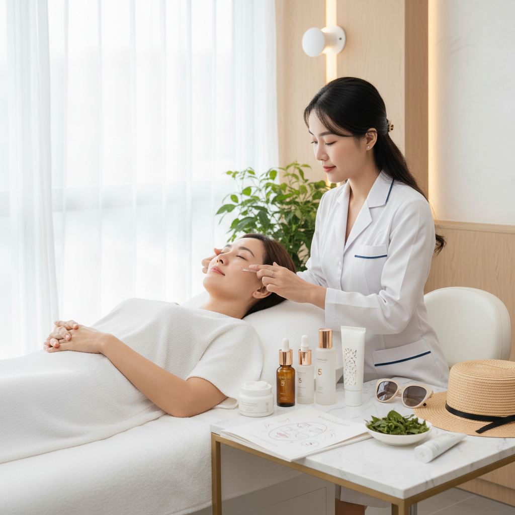 Cách xây dựng quy trình chăm sóc da nám an toàn hơn