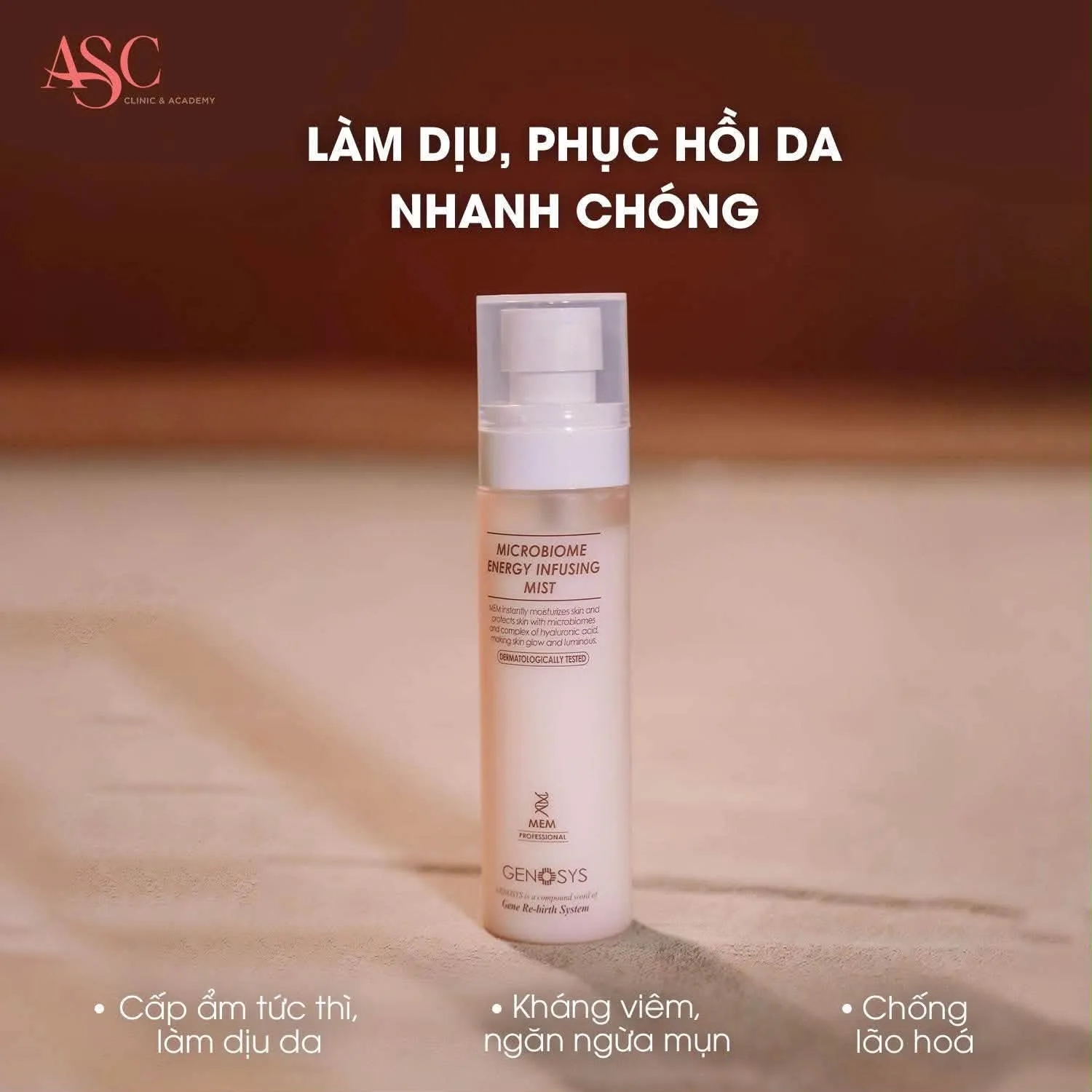 Làm dụi và phục hồi da